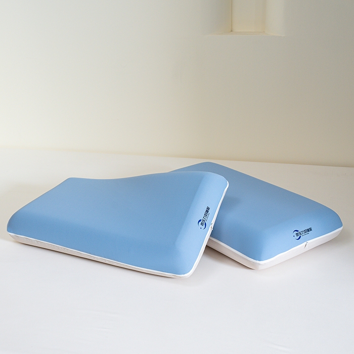 91家纺网 家纺一手货源 找家纺 帛茗轩2025春夏新款凉感蓝鲸星球一代枕枕头枕芯单枕芯 批发价格（10只起）米兰拼接70*40*12cm 