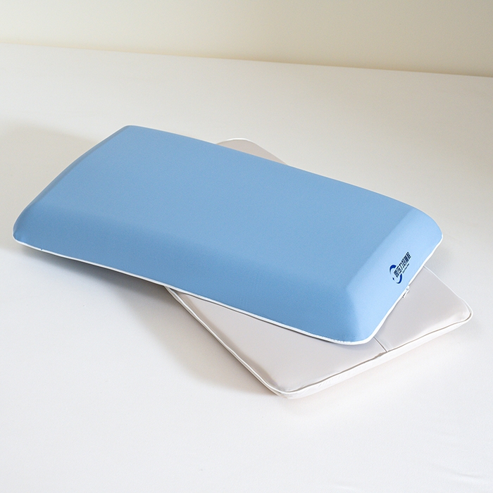 91家纺网 家纺一手货源 找家纺 帛茗轩2025春夏新款凉感蓝鲸星球一代枕枕头枕芯单枕芯 批发价格（10只起）米兰拼接70*40*12cm 