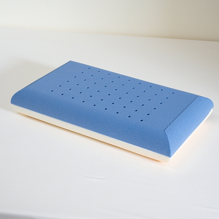 91家纺网 家纺一手货源 找家纺 帛茗轩2025春夏新款凉感蓝鲸星球一代枕枕头枕芯单枕芯 批发价格（10只起）米兰拼接70*40*12cm 