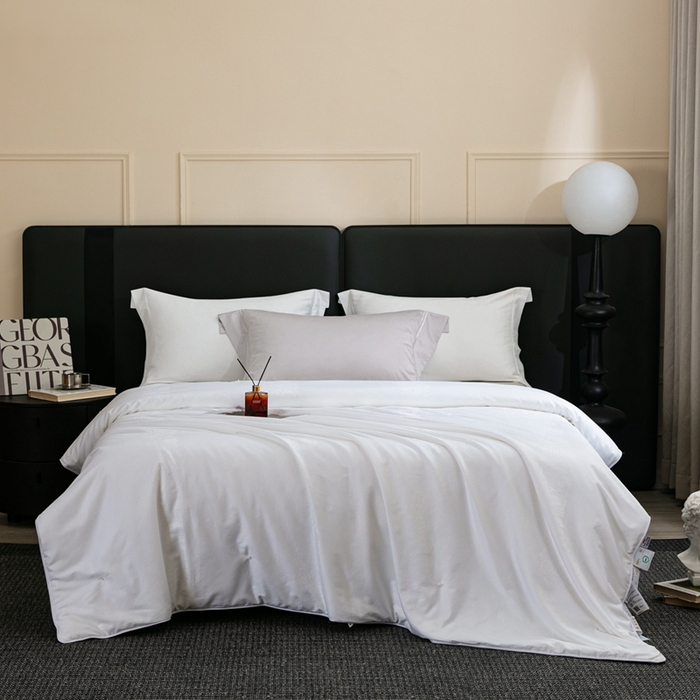 91家纺网 家纺一手货源 找家纺 （总）蚕阿婆2025新款100%桑蚕丝被 全棉提花纯手工蚕丝被