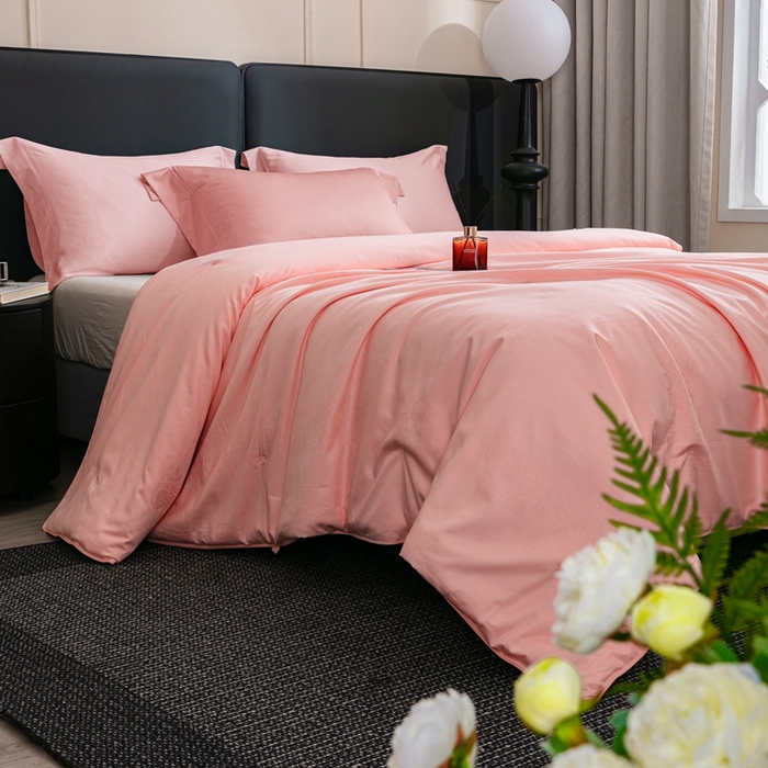 91家纺网 家纺一手货源 找家纺 蚕阿婆2025新款100%桑蚕丝被 全棉提花纯手工蚕丝被 玉色