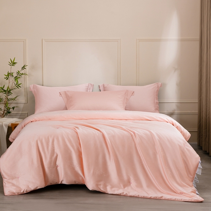 91家纺网 家纺一手货源 找家纺 （总）蚕阿婆2025新款正宗天丝提花桑蚕丝被柞蚕丝春秋冬被禾槿