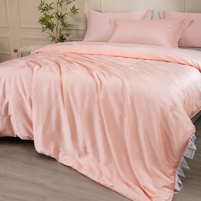 91家纺网 家纺一手货源 找家纺 （总）蚕阿婆2025新款正宗天丝提花桑蚕丝被柞蚕丝春秋冬被禾槿