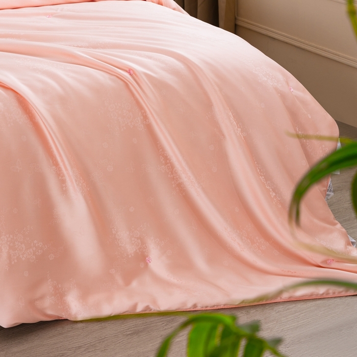 91家纺网 家纺一手货源 找家纺 （总）蚕阿婆2025新款正宗天丝提花桑蚕丝被柞蚕丝春秋冬被禾槿