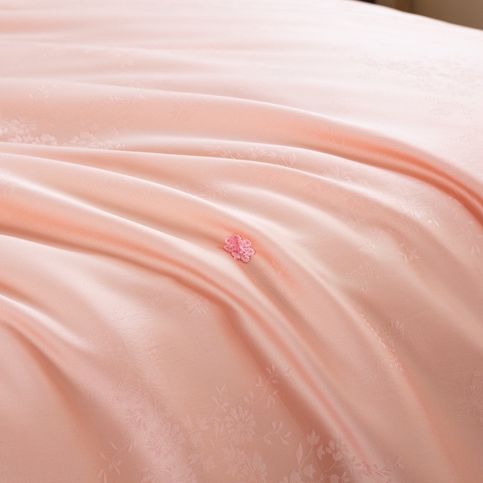 91家纺网 家纺一手货源 找家纺 （总）蚕阿婆2025新款正宗天丝提花桑蚕丝被柞蚕丝春秋冬被禾槿