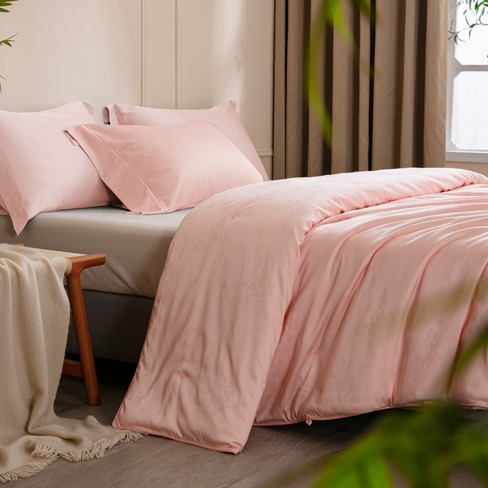 91家纺网 家纺一手货源 找家纺 （总）蚕阿婆2025新款正宗天丝提花桑蚕丝被柞蚕丝春秋冬被禾槿