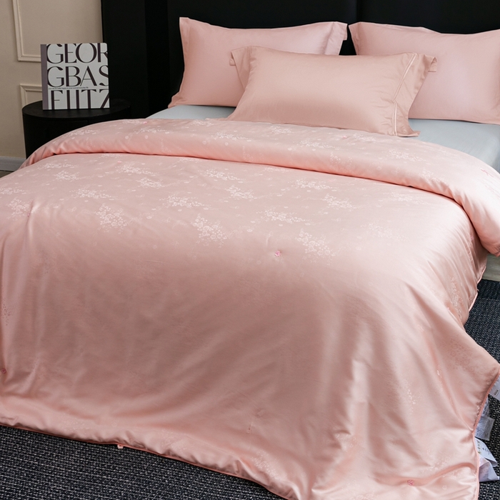 91家纺网 家纺一手货源 找家纺 （总）蚕阿婆2025新款正宗天丝提花桑蚕丝被柞蚕丝春秋冬被禾槿