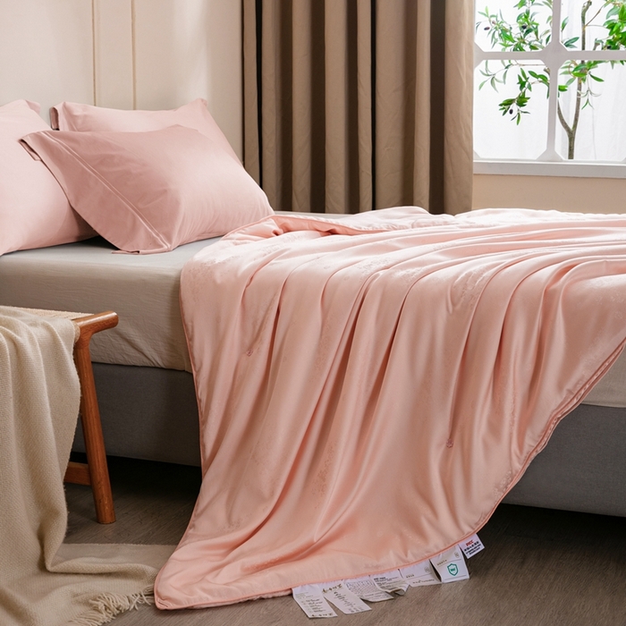 91家纺网 家纺一手货源 找家纺 （总）蚕阿婆2025新款正宗天丝提花桑蚕丝被柞蚕丝春秋冬被禾槿