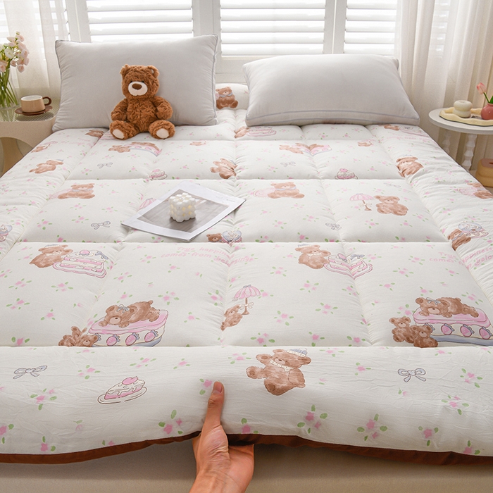 91家纺网 家纺一手货源 找家纺 总富威堡棉花床垫褥子单人床褥炕被床垫垫褥软垫家用学生宿舍加厚