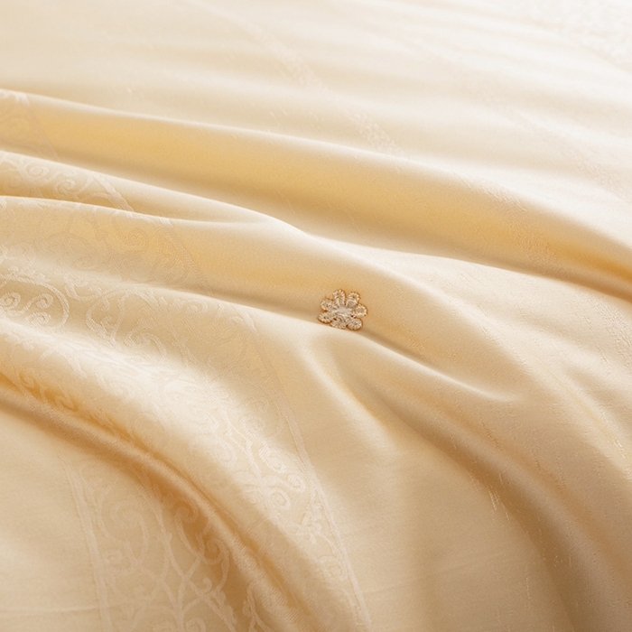 91家纺网 家纺一手货源 找家纺 （总）蚕阿婆2025新款6A双宫茧蚕丝被芯蚕阿婆提花蚕丝被芯-索若亚