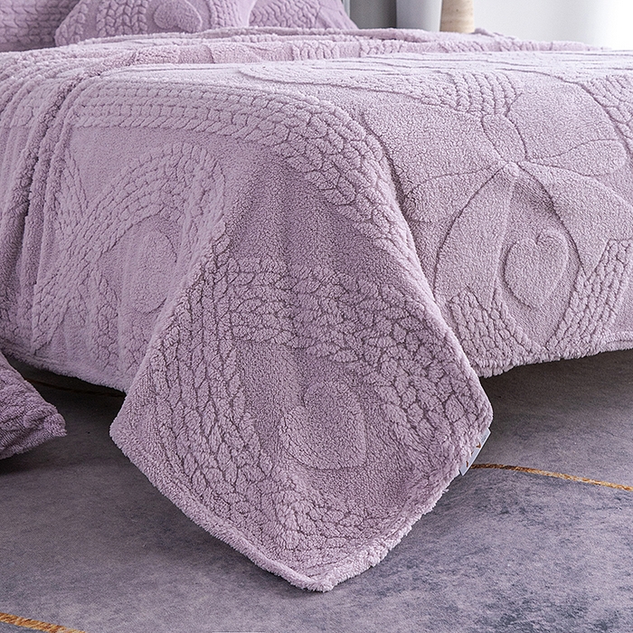 91家纺网 家纺一手货源 找家纺 （总）楼兰公主 2025春夏新款塔芙绒毛毯毯子多功能盖毯