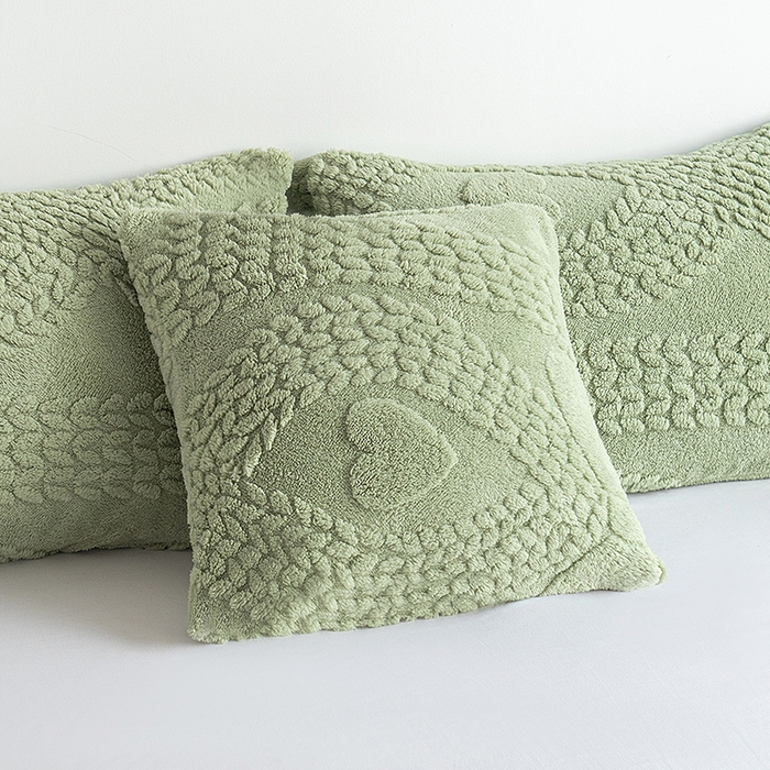 91家纺网 家纺一手货源 找家纺 楼兰公主 2025春夏新款塔芙绒毛毯毯子多功能盖毯 塔芙绒蝴蝶结-茶绿