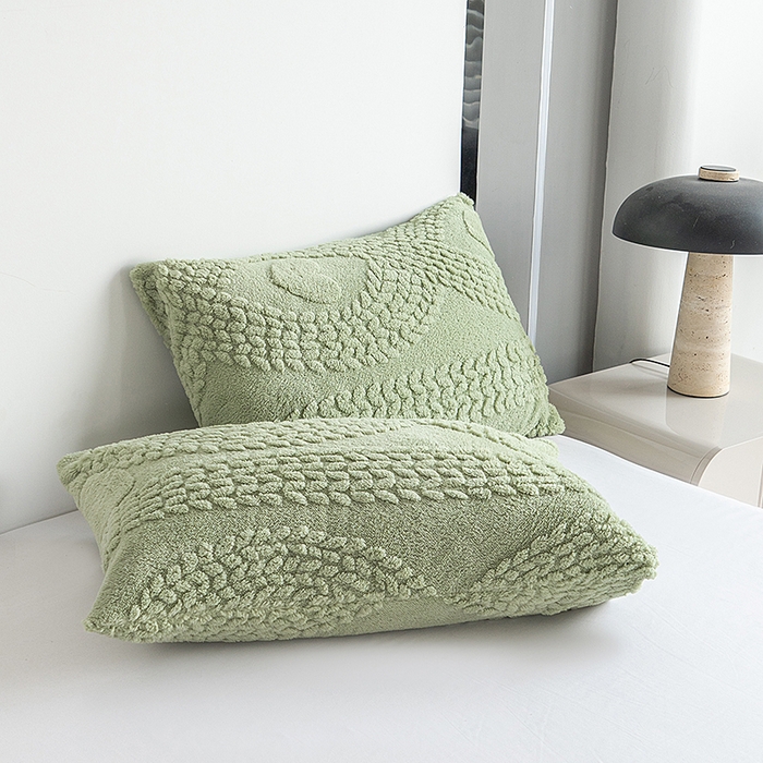 91家纺网 家纺一手货源 找家纺 楼兰公主 2025春夏新款塔芙绒毛毯毯子多功能盖毯 塔芙绒蝴蝶结-茶绿