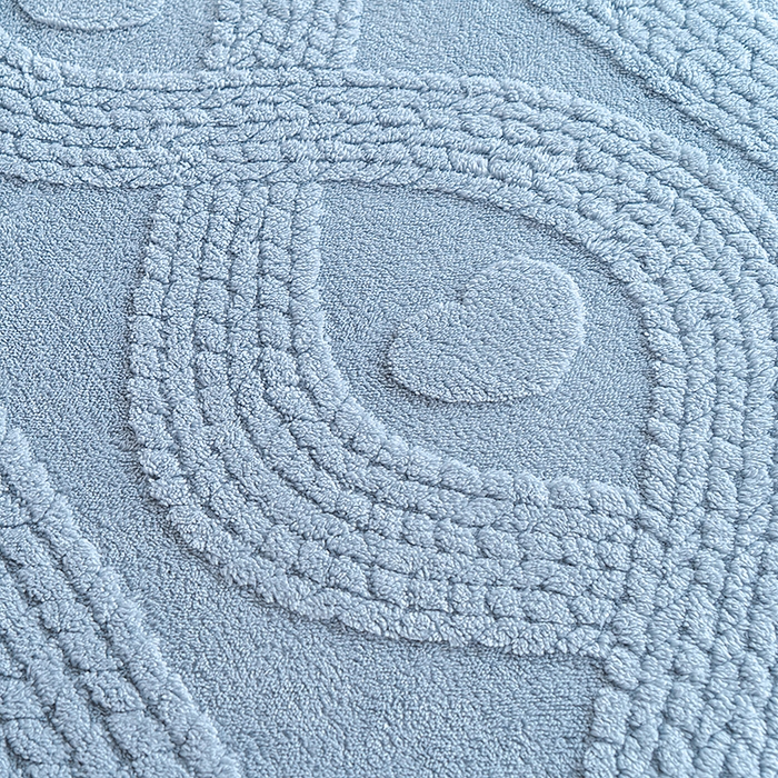 91家纺网 家纺一手货源 找家纺 楼兰公主 2025春夏新款塔芙绒毛毯毯子多功能盖毯 塔芙绒蝴蝶结-蓝灰