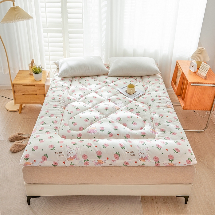 91家纺网 家纺一手货源 找家纺 （总）富威堡家纺 2025新款新疆棉花床垫子被褥床褥软垫家用榻榻米垫学生宿舍单人床护垫垫褥