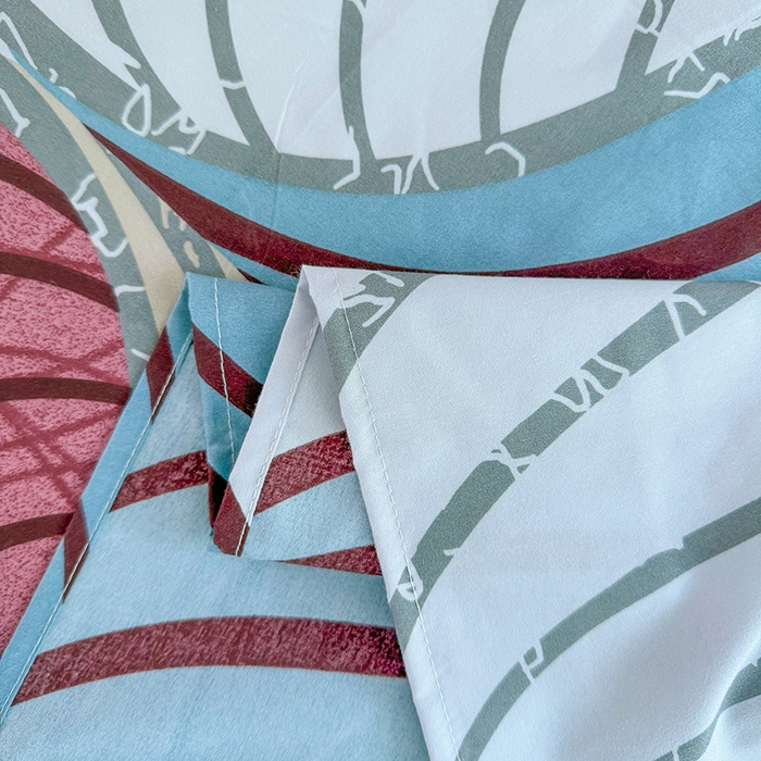 91家纺网 家纺一手货源 找家纺 梵巢家纺 2025新款加厚芦荟棉床单磨毛化纤床单 片片梦境