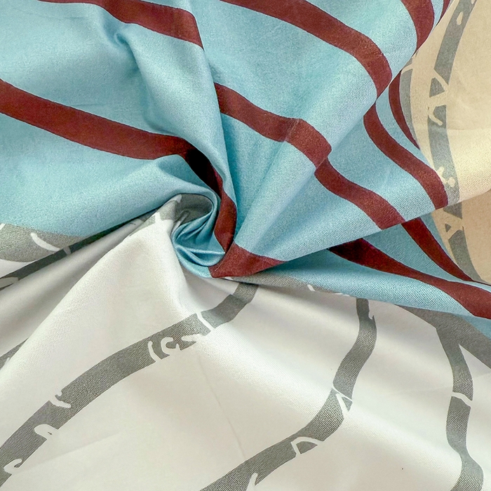 91家纺网 家纺一手货源 找家纺 梵巢家纺 2025新款加厚芦荟棉床单磨毛化纤床单 片片梦境