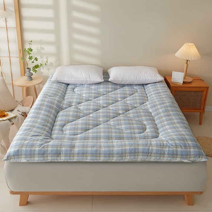 91家纺网 家纺一手货源 找家纺 （总）富威堡家纺 2025新款新疆棉花床垫子被褥床褥软垫家用榻榻米垫学生宿舍单人床护垫垫褥