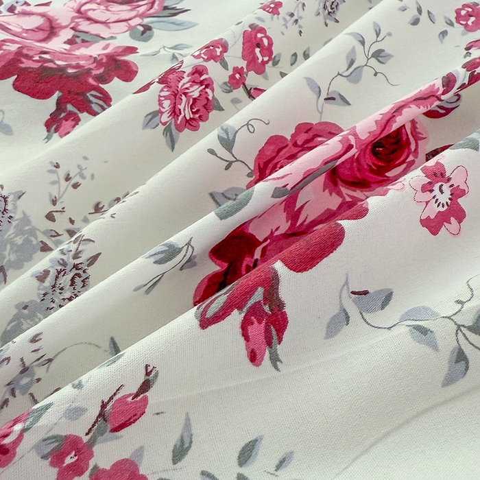 91家纺网 家纺一手货源 找家纺 梵巢家纺 芦荟棉被套，被罩化纤被套 春意盎然