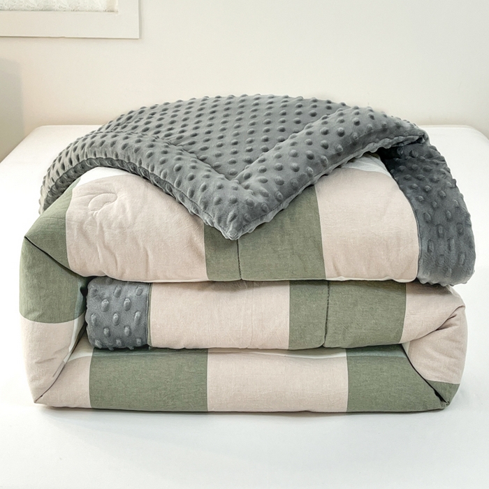 91家纺网 家纺一手货源 找家纺 （总）鸣升家纺 2025新款全棉豆豆被被子被芯