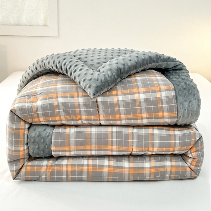 91家纺网 家纺一手货源 找家纺 （总）鸣升家纺 2025新款全棉豆豆被被子被芯