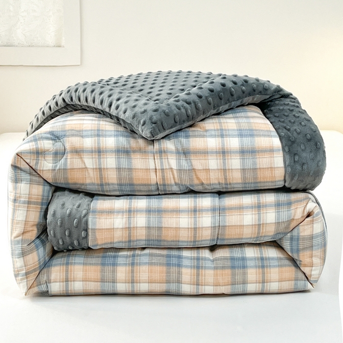 91家纺网 家纺一手货源 找家纺 （总）鸣升家纺 2025新款全棉豆豆被被子被芯