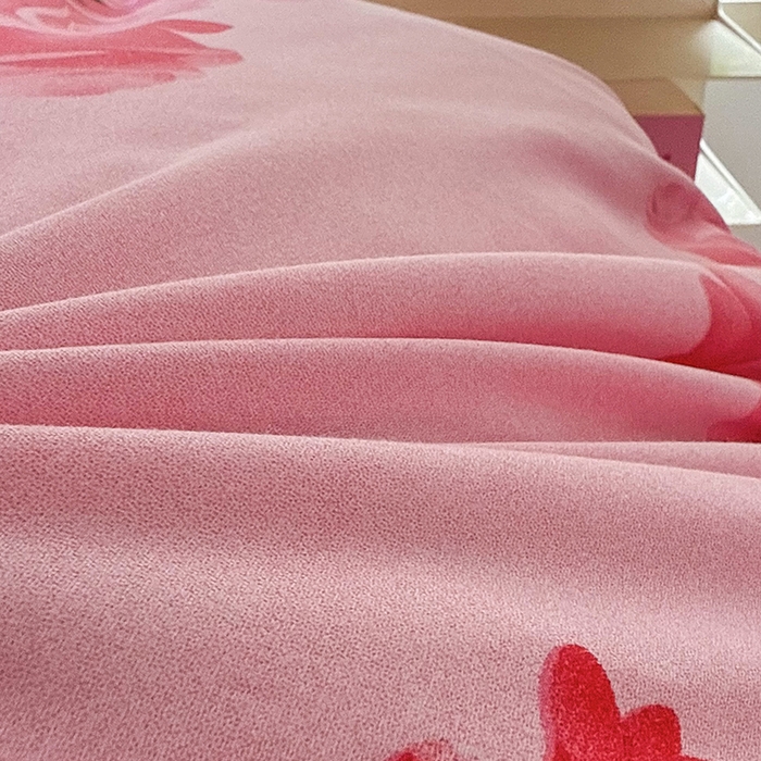 91家纺网 家纺一手货源 找家纺 梵巢家纺 2025新款芦荟棉四件套和单品印花四件套 床笠款四件套 玫瑰之约 