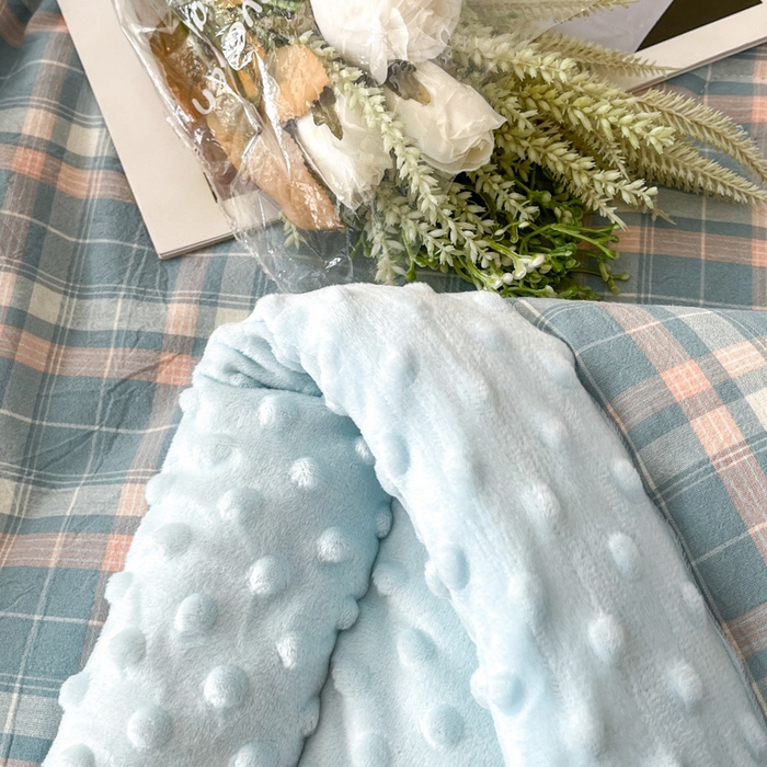 91家纺网 家纺一手货源 找家纺 鸣升家纺 2025新款全棉豆豆被被子被芯 南国兰