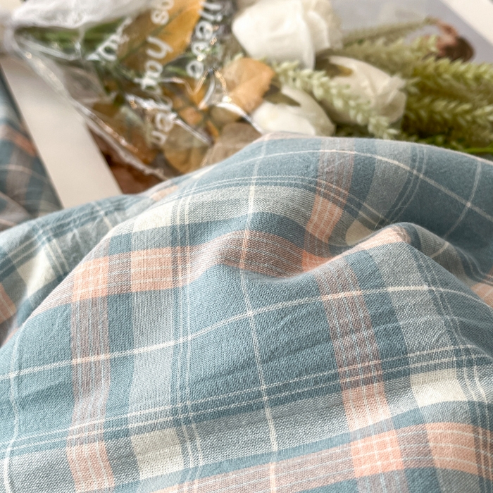 91家纺网 家纺一手货源 找家纺 鸣升家纺 2025新款全棉豆豆被被子被芯 南国兰