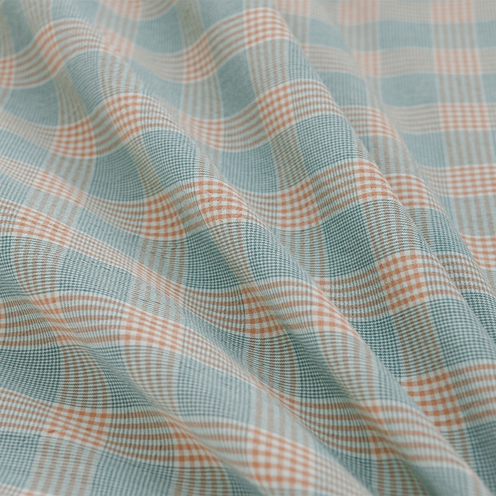 91家纺网 家纺一手货源 找家纺 润淳家居 2025新款A类全棉水洗棉四件套三件套麦芽 灰绿