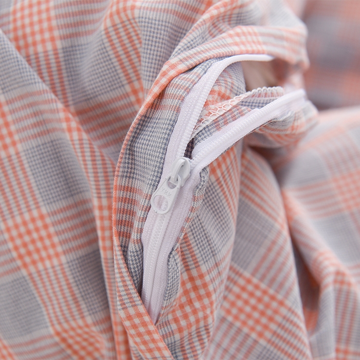 91家纺网 家纺一手货源 找家纺 润淳家居 2025新款A类全棉水洗棉四件套三件套麦芽 蓝