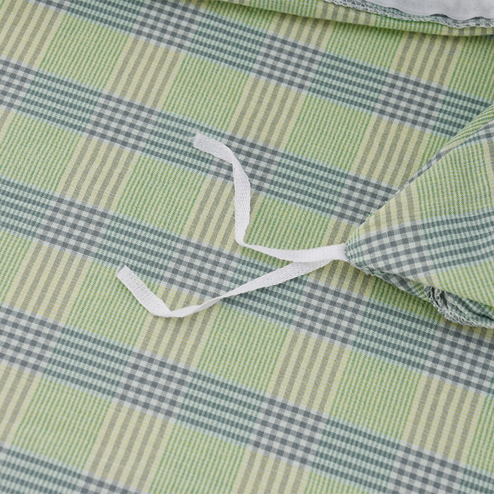 91家纺网 家纺一手货源 找家纺 润淳家居 2025新款A类全棉水洗棉四件套三件套麦芽 绿