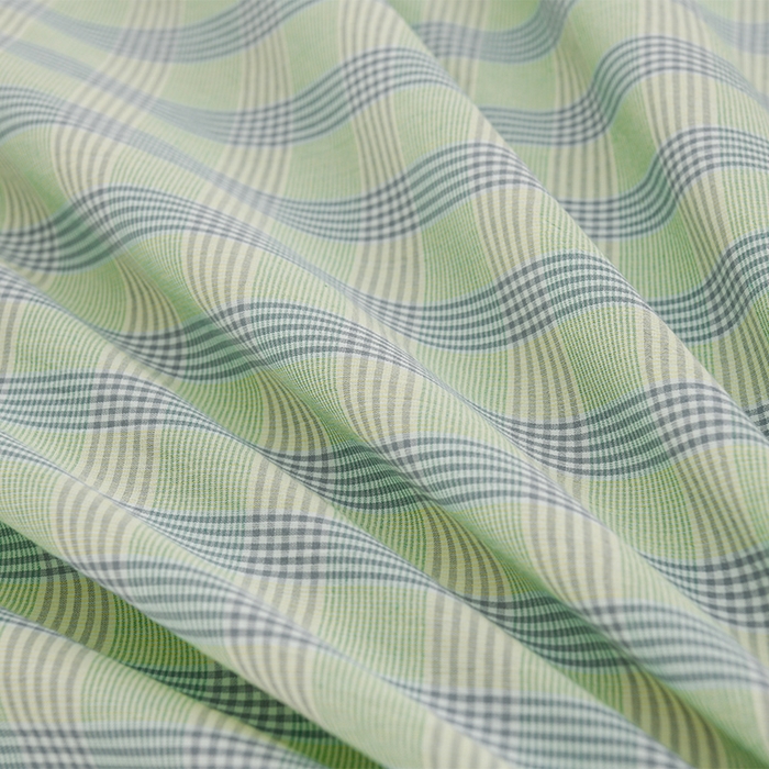 91家纺网 家纺一手货源 找家纺 润淳家居 2025新款A类全棉水洗棉四件套三件套麦芽 绿