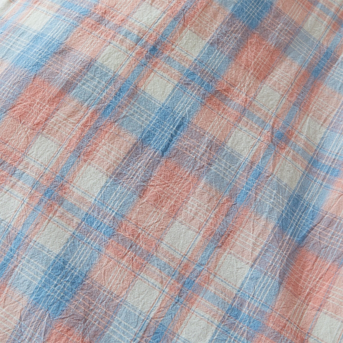 91家纺网 家纺一手货源 找家纺 鸣升家纺 2025新款全棉纯棉色织水洗棉学生三件套 星空粉