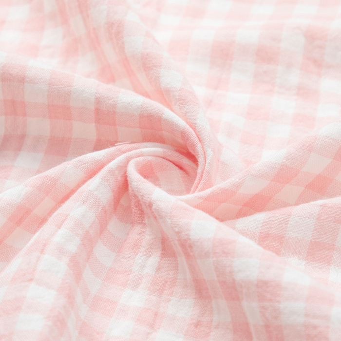 91家纺网 家纺一手货源 找家纺 （总）玖弘家居 2025新款全棉双层纱长袖家居服【控价 抖音69.9  视频号  69.9   小红书  89】