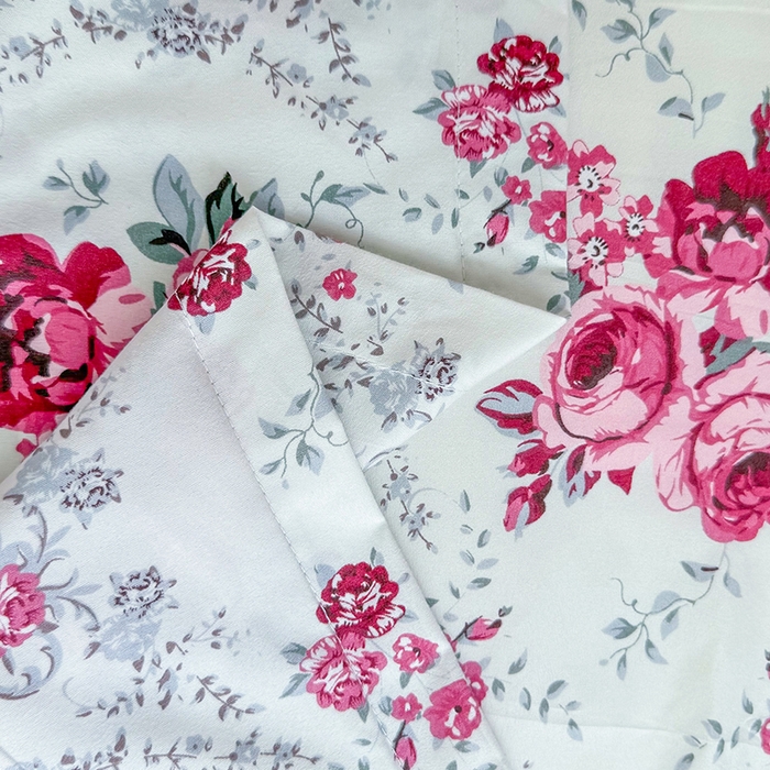 91家纺网 家纺一手货源 找家纺 梵巢家纺 芦荟棉床笠单床笠，外贸跨境单床笠磨毛床笠印花床笠床笠三件套 春意盎然