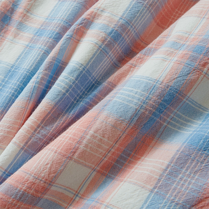 91家纺网 家纺一手货源 找家纺 九沐良品 2025新款全棉纯棉色织水洗棉学生三件套宿舍三件套上下铺三件套 星空粉