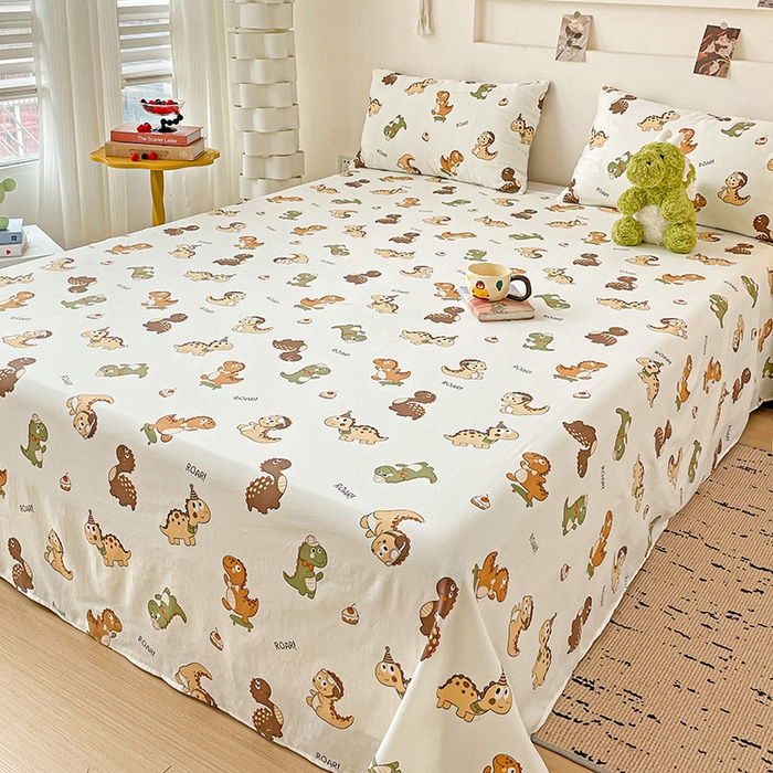 91家纺网 家纺一手货源 找家纺 （总）纽缦家纺 2025新款水洗双层纱床单