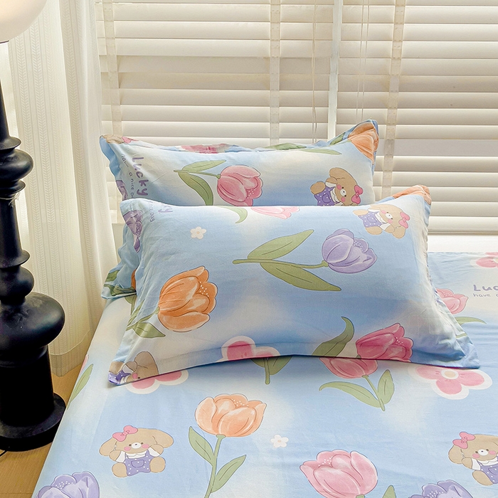 91家纺网 家纺一手货源 找家纺 （总）纽缦家纺 2025新款纯棉斜纹床单单品床单床单单件