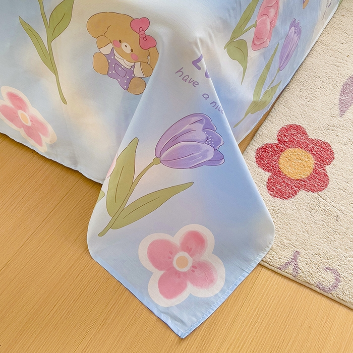 91家纺网 家纺一手货源 找家纺 （总）纽缦家纺 2025新款纯棉斜纹床单单品床单床单单件