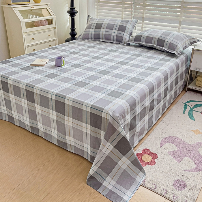 91家纺网 家纺一手货源 找家纺 （总）纽缦家纺 2025新款纯棉斜纹床单单品床单床单单件