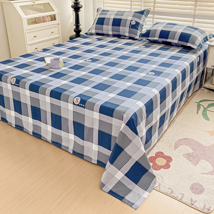 91家纺网 家纺一手货源 找家纺 （总）纽缦家纺 2025新款纯棉斜纹床单单品床单床单单件