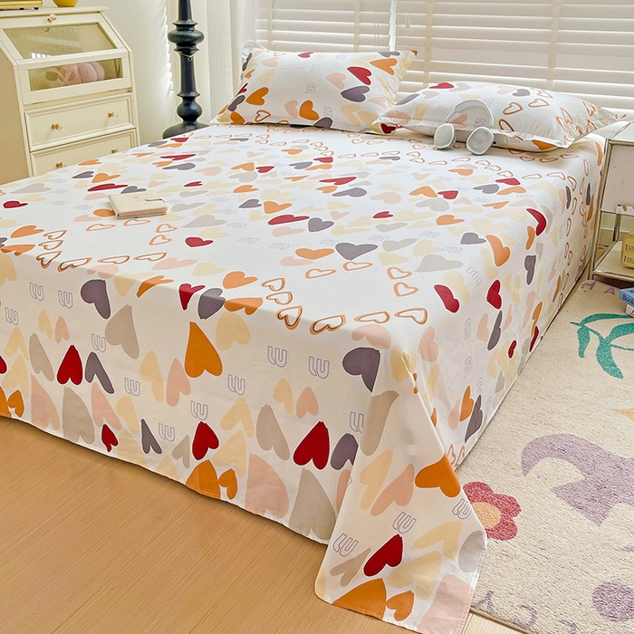 91家纺网 家纺一手货源 找家纺 （总）纽缦家纺 2025新款纯棉斜纹床单单品床单床单单件