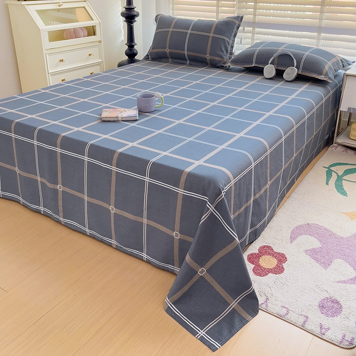 91家纺网 家纺一手货源 找家纺 （总）纽缦家纺 2025新款纯棉斜纹床单单品床单床单单件