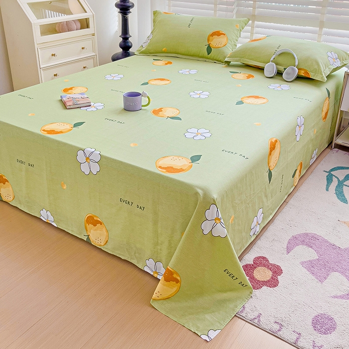 91家纺网 家纺一手货源 找家纺 （总）纽缦家纺 2025新款纯棉斜纹床单单品床单床单单件