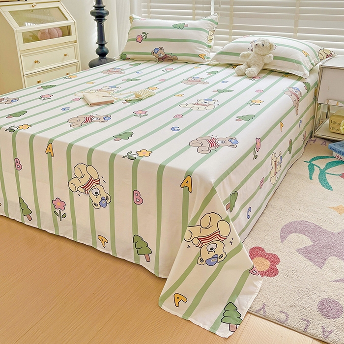 91家纺网 家纺一手货源 找家纺 （总）纽缦家纺 2025新款纯棉斜纹床单单品床单床单单件