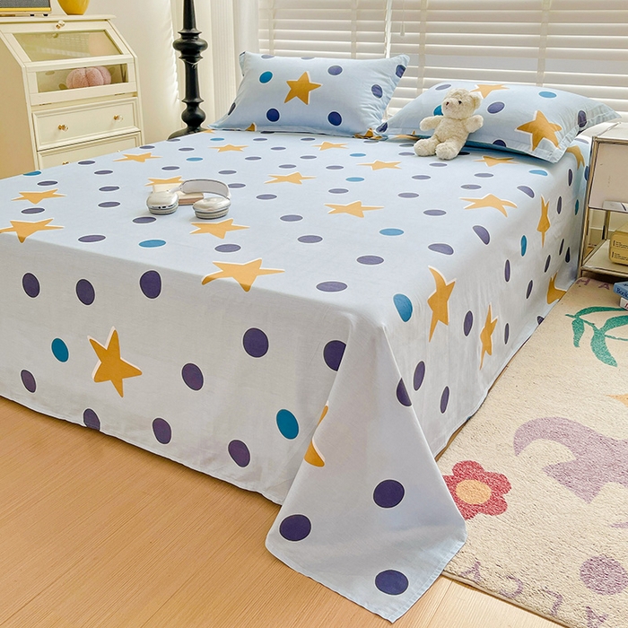 91家纺网 家纺一手货源 找家纺 （总）纽缦家纺 2025新款纯棉斜纹床单单品床单床单单件