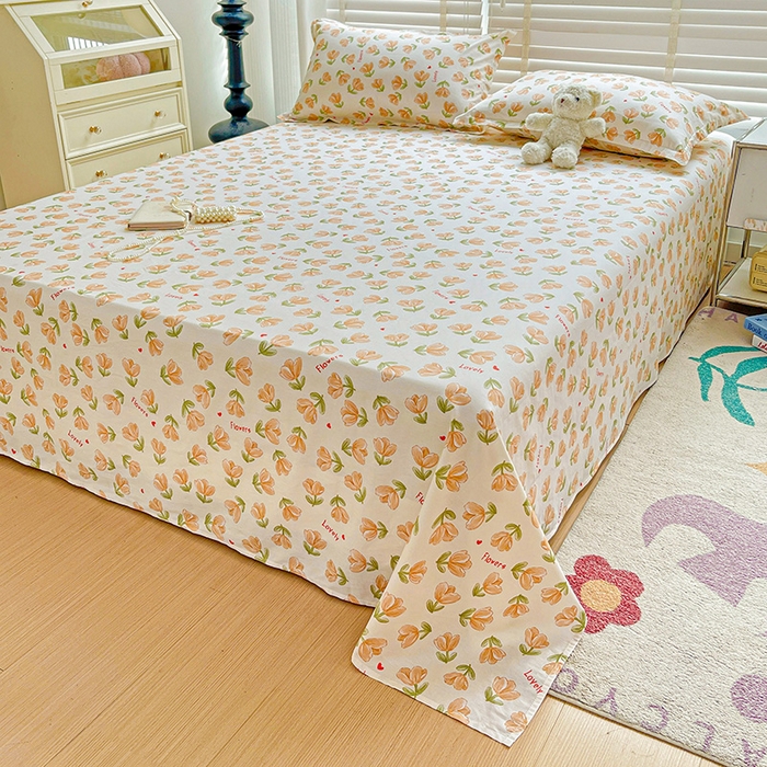 91家纺网 家纺一手货源 找家纺 （总）纽缦家纺 2025新款纯棉斜纹床单单品床单床单单件