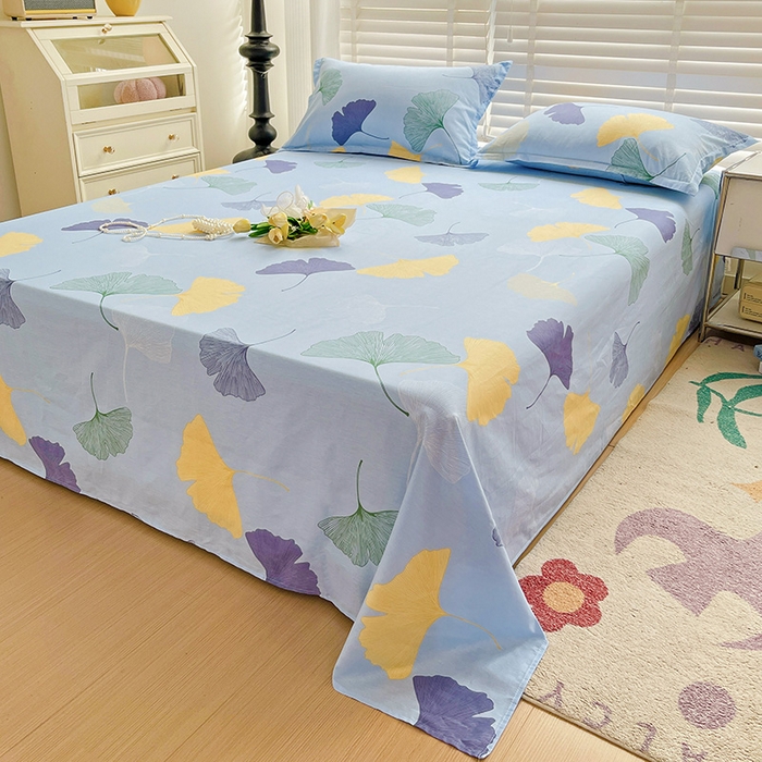 91家纺网 家纺一手货源 找家纺 （总）纽缦家纺 2025新款纯棉斜纹床单单品床单床单单件