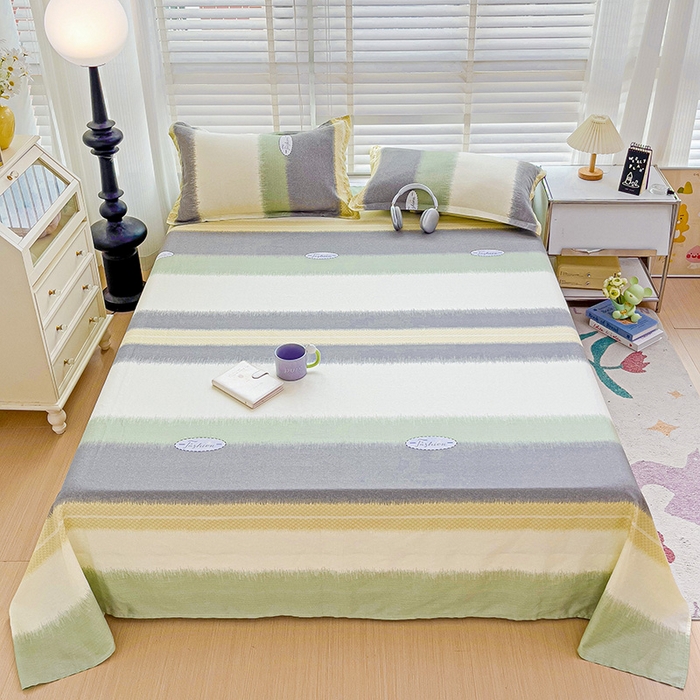 91家纺网 家纺一手货源 找家纺 纽缦家纺 2025新款纯棉斜纹床单单品床单床单单件 布尔斯